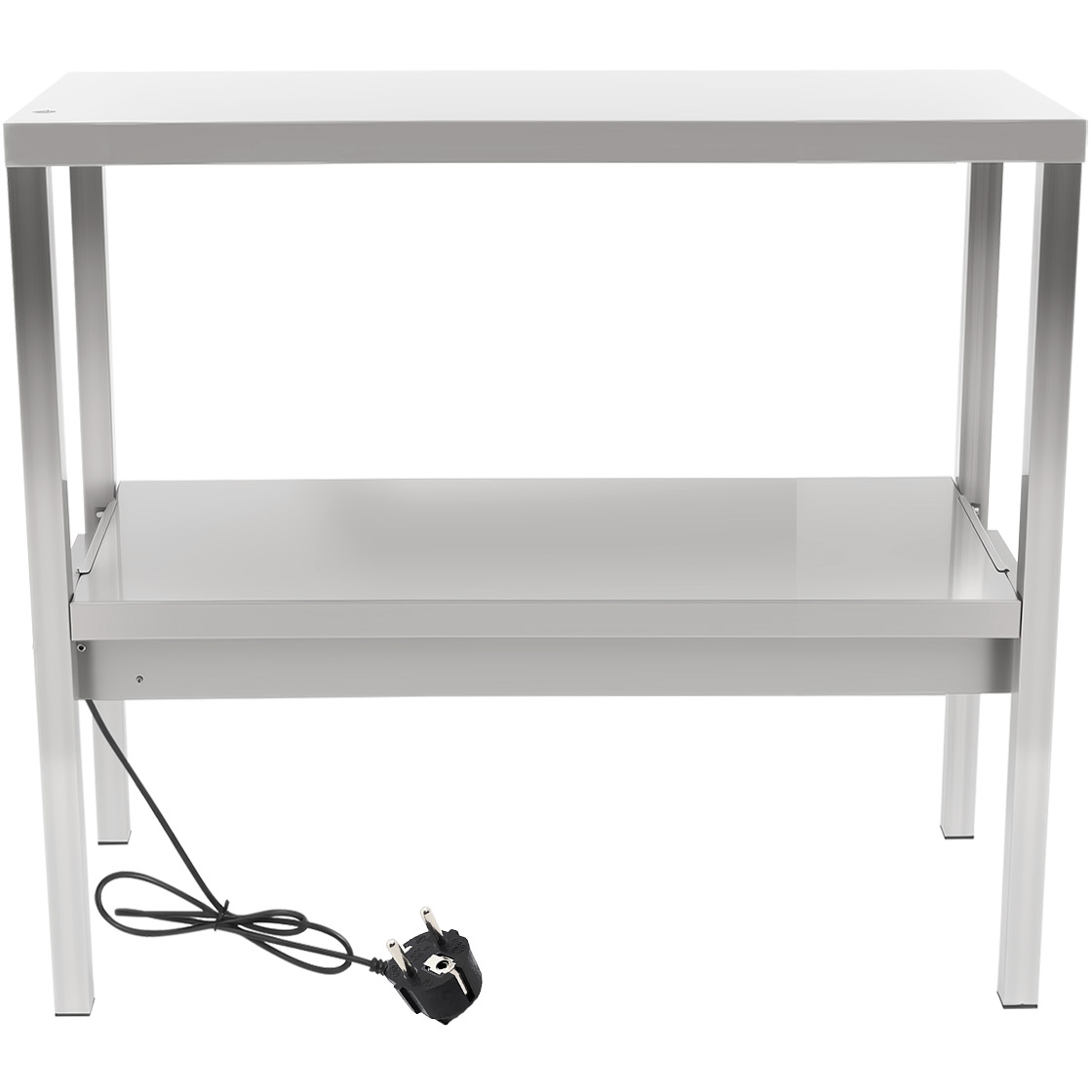 Väljastustasapind Väljastustasapind, 2 tasandit, roostevaba teras, 900x335x700mm | Adexa WHESP903470 - Image 1