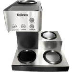 Kaubanduslik filtrikohvimasin käsitsi täitmisega, 3 kuumutusplaati | Adexa CBT02 - Image 2