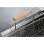 Kaubanduslik fritüür ühetankiline kahe tsooniga elektriline 26 liitrit 7,8 kW lauapealne äravoolukraaniga | Adexa EF26L - Image 3