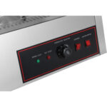 Soojendusega Vitriin 2 tasandit Avaneb tagant ja eest 700x655x740mm Letipealne | Adexa HW2X2 - Image 8