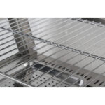 Soojendusega Vitriin 2 tasandit Avaneb tagant ja eest 1100x655x740mm Letipealne | Adexa HW2X3 - Image 7