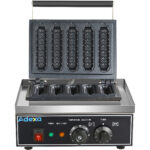 Kommertslik maisikoera vahvlimasin 1,55 kW 5 vahvlit Lauapealne | Adexa HX117 - Image 2