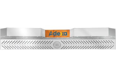 Ventilatsioonikubu pitsaahjule 1370x1200x260mm Roostevaba teras | Adexa PHM10570